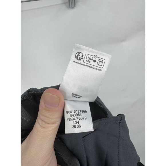 Lands End Traditional Fit Golf Pants Men 38/Tall Black Sports Straight Leg - Picture 6 of 10